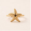 Starfish Adjustable Ring