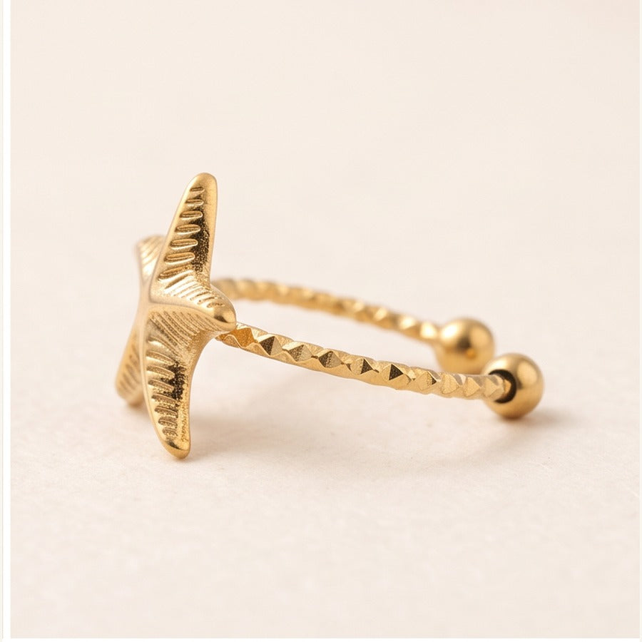 Starfish Adjustable Ring