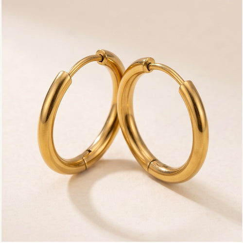 Classic Gold Hoop Earrings