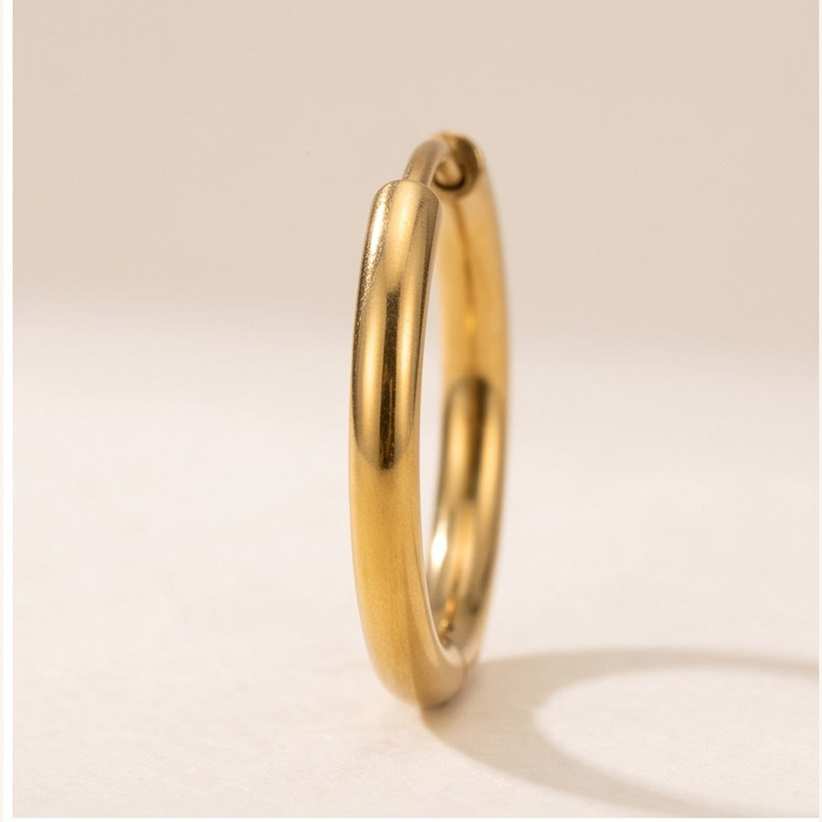 Classic Gold Hoop Earrings