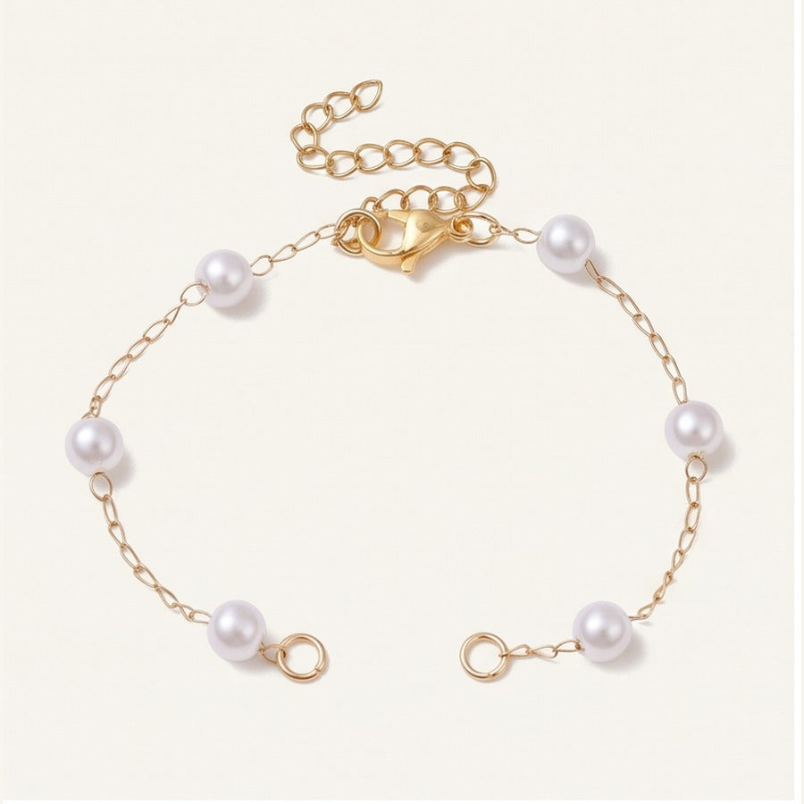 Pearl Link Chain Bracelet