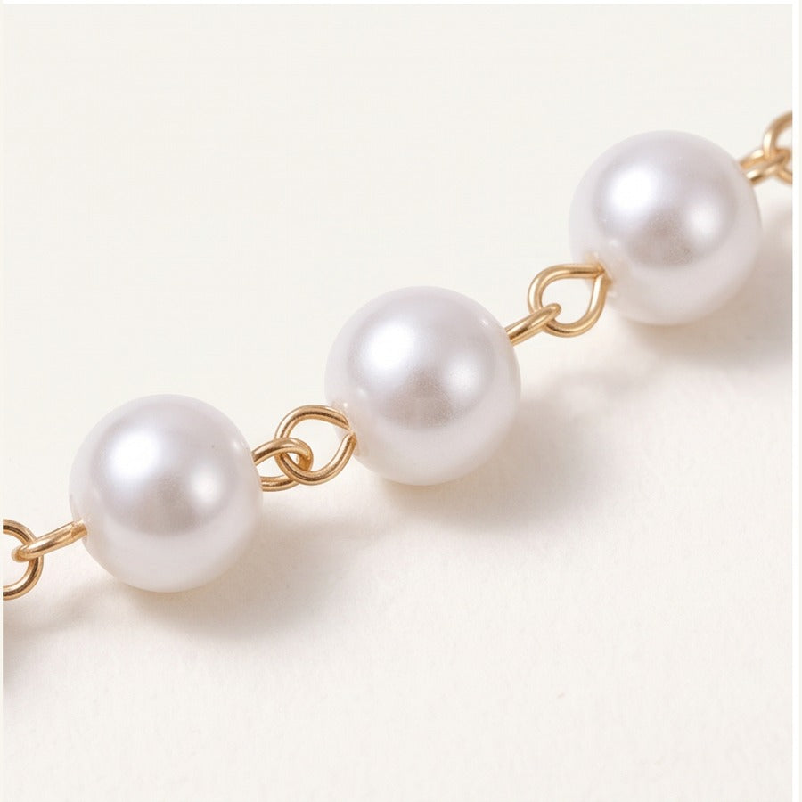 Pearl Link Chain Bracelet