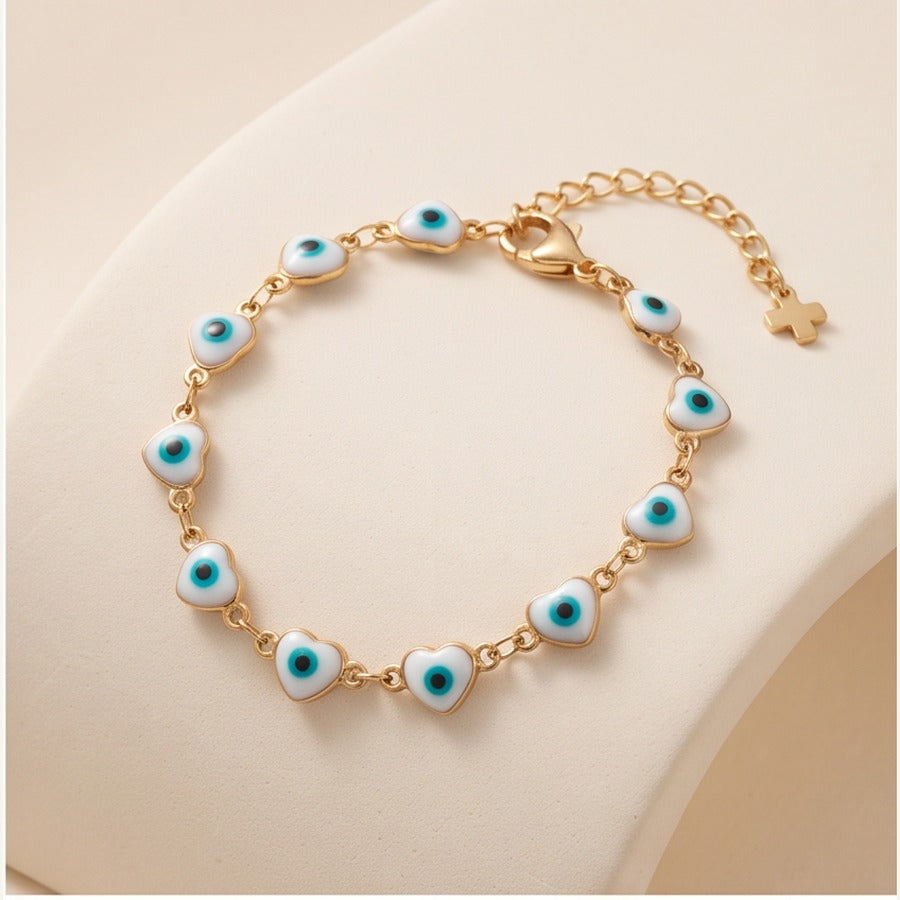 Evil Eye Link Bracelet