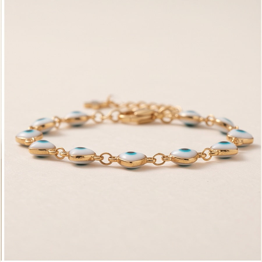 Evil Eye Link Bracelet