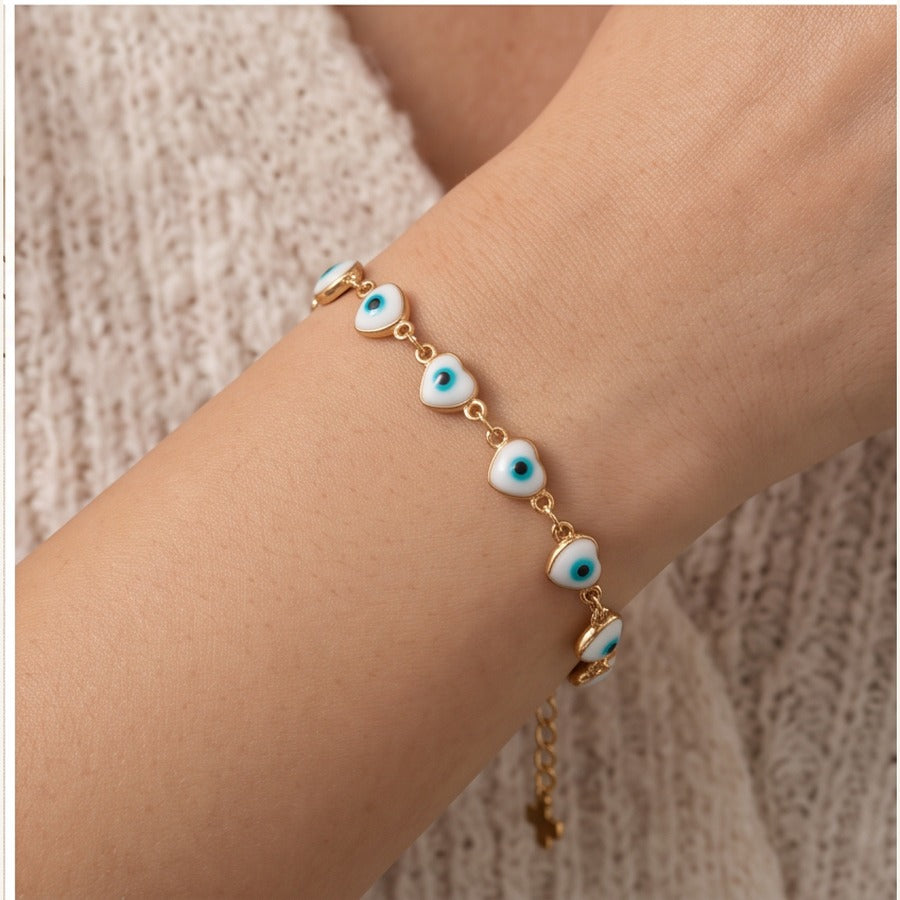 Evil Eye Link Bracelet